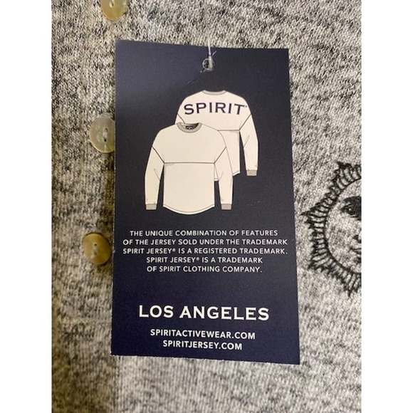 Spirit Jersey Top and Pants Gray Size Medium NWTs - Picture 8 of 9